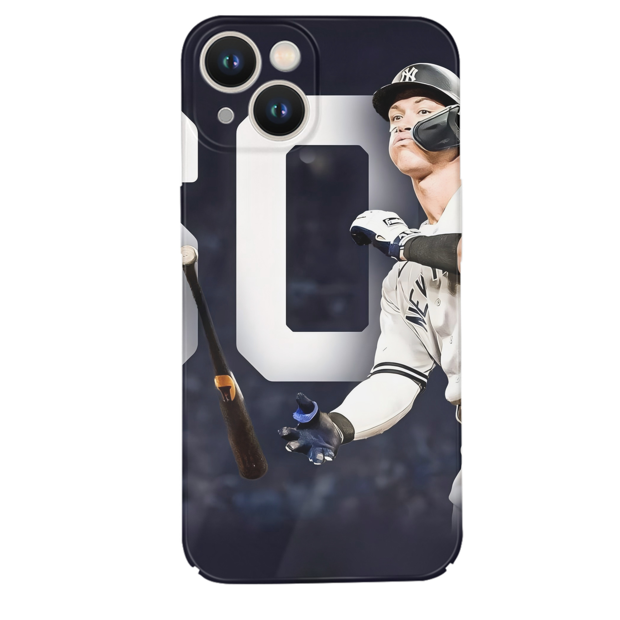 Aaron Judge 60 Home Runs 4 IPhone 14 Series Full-Cover Hard Case – Shockproof With Raised Camera Protection – Precise Cutouts, Wireless Charging Compatible – Durable, Anti-Yellowing, Easy To Clean